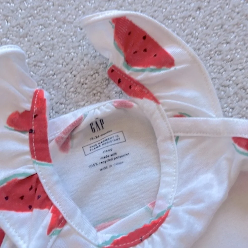 Gap 18-24 Month Watermelon Dress